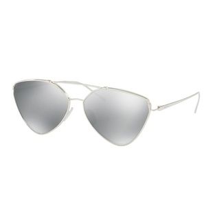 Prada SPR 51U Sunglasses - Silver (with case)
